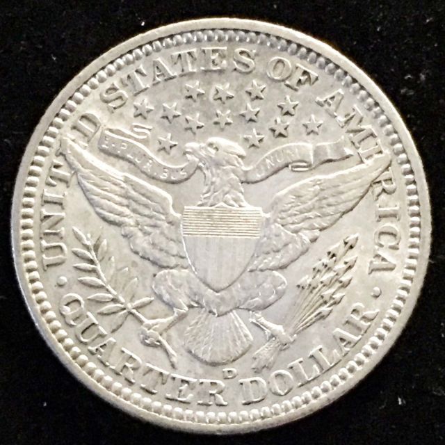 1909-D-Barber-Quarter-Dollar